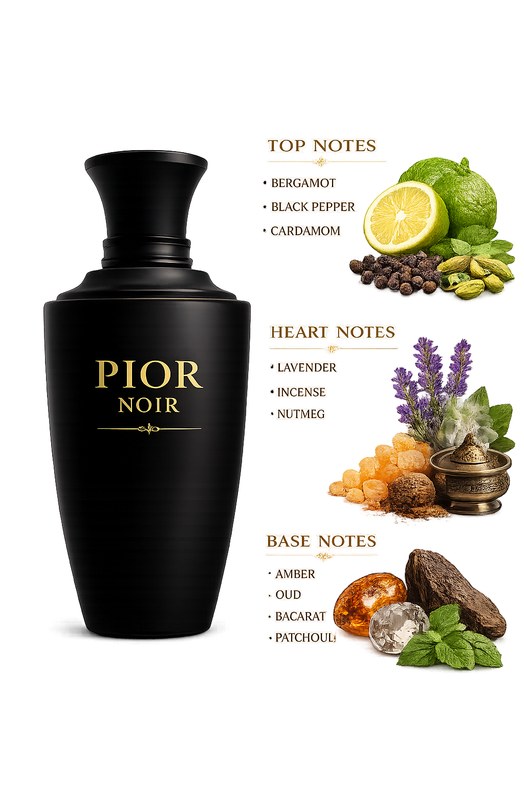 Pior Noir – Inspired by a Modern Executive Fragrance | 50ml Eau De Parfum